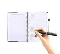 Password Book - Password Notebook | A6 Address Organizer With Pen Loop, Elastic Band | Spiral Login Tracker Diary Notebook For Organizing Website Address Logins And Important Information