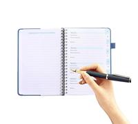 Password Book - Password Notebook | A6 Address Organizer With Pen Loop, Elastic Band | Spiral Login Tracker Diary Notebook For Organizing Website Address Logins And Important Information