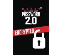 Password Book: The 1° and only encrypted password keeper book, unlike all the others, this one can only be deciphered by you. MyKey Password 2.0® system