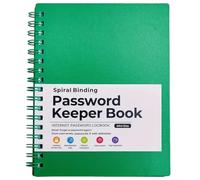 Password Book with Alphabetical Tabs Secure & Organized Notebook Keeper Portable Spirals Notebook Keeper with Alphabetical Tabs