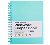 Password Book with Alphabetical Tabs Secure & Organized Notebook Password Keeper Book Portable Spirals Notebook Spirals Notebook Password Keeper Book Password Book with Alphabetical Tabs
