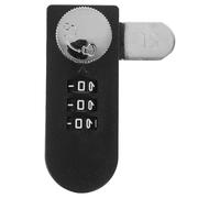Password Cabinet Lock for Drawer and Cabinet, Black Alloy