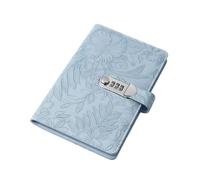 Password Certificate Deposit Organiser Leather Receipt Folder with Combination for Financial Document and Bill Financial Document Planner with