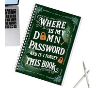 Password Diary - Lightweight, Intelligent Index Page Notebook, Secure Alphabetic Login , Portable Notebook | Personal Web Address Protection, Discreet Privacy Protocol For