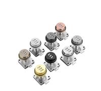 Password Drawer Lock Concealed Mechanical 1Pcs(Golden)