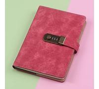 Password Lock Notebook - Creative Organizer for Personal and Office Use, Ideal for Travel Journaling and DIY Projects