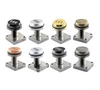 Password Locking Hasp and Padlock for Effective Protection of Personal Items (Nickel)