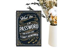 Password Notebook - Account Keeper, A5 Format Record Book For Digital Information, Log Companion With Indexed Pages, Security Organizer, Data Register For Personal Use, Work Setting And Academic Study