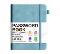Password Notebook | Computer Password Organizer Book With Alphabetical Tabs - Small Record Notebook For Account Details, Sensitive Data, Website Logins