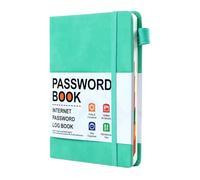 Password Notebook - Password Book With Alphabetical Tabs | Passwords Keeper Books | Pocket Address Record Log Notebooks For Account Details, Website Logins, Important Contacts, Sensitive Data