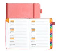 Password Notebook, Password Keeper Book,Computer Password Organizer Book with Alphabetical Tabs | Pocket Address Notebook for Important Contacts, Account Information, Sensitive Data