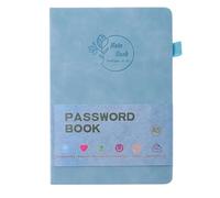 Password Organized Notebook Dividers Address Book for Enhanced Privacy Security and Data Handling Leather Notebook