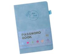 Password Organized Notebook Dividers Address Book for Enhanced Privacy Security and Data Handling Leather Notebook