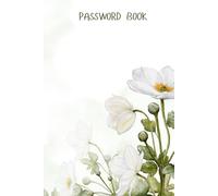 Password Organizer Notebook with Alphabetical Tabs | Hardcover: Internet passwords logbook and keep them safe and organized | Seniors friendly