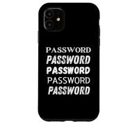 Password Password Password Password Password Hacking Gear Case for iPhone 11