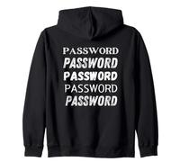 Password Password Password Password Password Hacking Gear Zip Hoodie