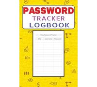 PASSWORD TRACKER LOGBOOK: All your passwords in one place, clean spacious layouts | for Personal use, small business owners, Families managing shared accounts and for Seniors