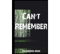 Passwords Book - neourban laptop hardware computer: Personal keeper and organizer of the Internet and passwords for usernames, logins and web ... • 6 x 9 Large ( series ● Passwords Books)