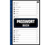 Passwort Buch: Passwörter sicher aufbewahren und schnell finden