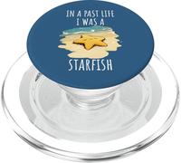 Past Life Starfish Fan Beach Summer Ocean Happy Sea Sand PopSockets PopGrip for MagSafe