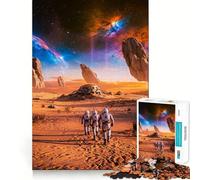Past Missions 1000 Piece Jigsaw Puzzles for Adults Memory Gain Peaceful Time Design Assembly Premium Gift (38x52cm)