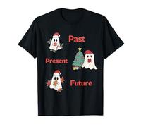 Past, Present, and Future Ghost Christmas T-Shirt