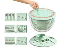 Pasta and Fries Pump Spinner - Multifunctional Kitchen Appliances with Tyre and Slicer Attachments | Manual Food Spinner for Emptying Potato Chips, Preparing Potato Chips, Compact Tool