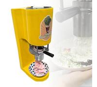 Pasta and Ice Cream Machine 80W with 4 Shaped Molds for Making Fresh Pasta and Ice Cream