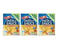 Pasta And Sauce 99g x Pack of 3 - Mac 'n' Cheese - Pasta Ready Meal Treats - Low In Fats High In Protein - Delicious Sauce - Simply Mix With Hot Water - Ready And Piping Hot In Just 4 Minutes