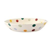 Pasta Bowl: 24Cm Emma Bridgewater Polka Dot Medium Pasta Bowl, Ceramic
