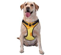 Pasta Cheese Food Pattern,Pet Harness,Adjustable Reflective Dog Harness,Pet Leash Vest,XL