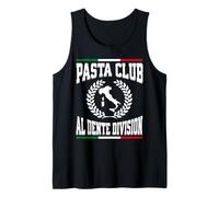 Pasta Club Al Dente Division Funny Pasta Lovers Italian Tank Top