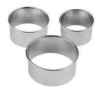 Pasta Cutter - Round Cutters for Cooking | Stainless Steel Donut Ring Molds | Reusable Professional Food Craft Supplies for Kitchen of the h