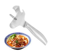 Pasta Cutter, Stainless Steel Pasta Roller, Manual Dough Cutter, for Pizza, Snack, Household, Restaurants, Commercial Cooking, Baking, Travel, Beginners, Salad