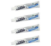 Pasta del Capitano Plaque and Cavities Toothpaste 100ml 3.53oz, Pack of 4