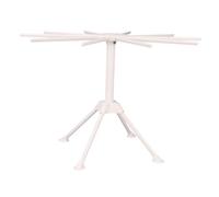 Pasta Drying Rack - 11.02 Inches Spaghetti Noodle Dryer, ABS Foldable Homemade Pasta Stand, Easy to Fold | 42x28cm Noodle Hanger with 10 Arms | Fresh Spaghetti Rack for Home Kitchen