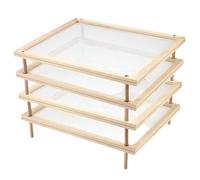 Pasta Drying Rack Stackable Detachable - Airflow Grid, Compact Dehydration Board | Fruit and Vegetable Drying Scaffold, Kitchen Mesh Tower Structure, Drying Rack for Household Food Prep