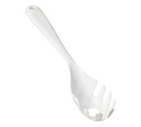 Pasta Fork - Japanese Style Noodle Ladle with Teeth - Spaghetti Server Ladle (29cm) | Long Handle Spaghetti Scoop for Dumplings | Heat Resistant Kitchen Cooking Utensil Tool