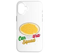 Pasta Italian Food Italian Cooking Carbonara Case for iPhone 16 Plus