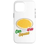 Pasta Italian Food Italian Cooking Carbonara Case for iPhone 16 Pro Max