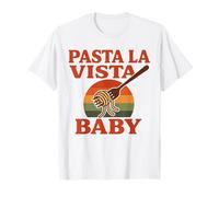Pasta La Vista Baby Retro Italian Pasta Lover Cooking T-Shirt