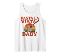 Pasta La Vista Baby Retro Italian Pasta Lover Cooking Tank Top