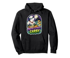Pasta La Vista Carby Low Carb Shark Chef Keto Pullover Hoodie