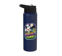 Pasta La Vista Carby Low Carb Shark Chef Keto Stainless Steel Insulated Water Bottle