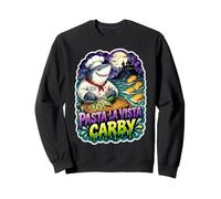 Pasta La Vista Carby Low Carb Shark Chef Keto Sweatshirt