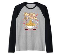 Pasta Lovers Italian Cuisine Spaghetti Fans Gourmet Raglan Baseball Tee