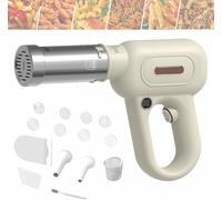Pasta Machine, Cordless Homemade Spaghetti Pasta Machine with 8 Shaping Molds, Electric Maker for Restaurants