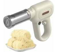 Pasta Machine, Homemade Pasta Machine with Shaping Molds, Easy to Clean 5-in-1 Cordless for Kitchen