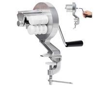 Pasta Machine, Macaroni Noodle Pasta Press Machine with Easy-to-Clean Roller, Hand Dough Sheeter with Ergonomic Hand Handle for Kitchen and Restaurant