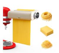 Pasta Maker Attachment for KitchenAid Stand Mixer 3pcs - Pasta Roller, Spaghetti Cutter & Fettuccine Cutter - 3-in-1 Attachment Set - Stand Mixer Accessories for KitchenAid by MMOBIEL